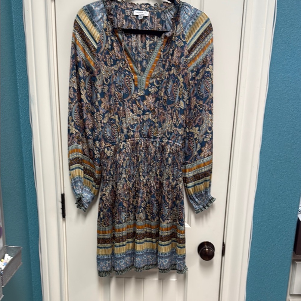 Floral Long Sleeve Dress
